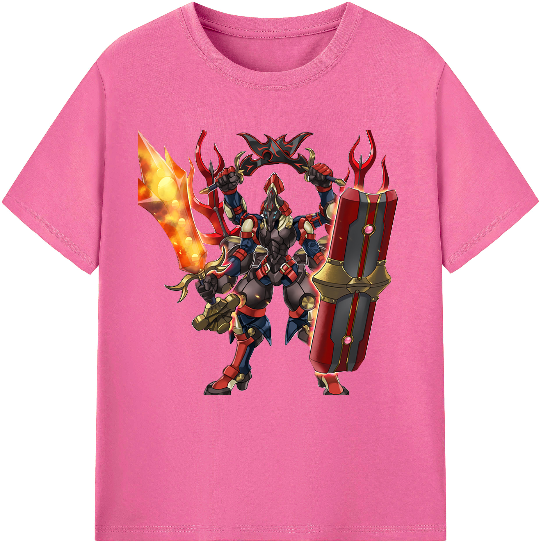 （画像用） 遊☆戯☆王 Yu-Gi-Oh! レディースカジュアルプリントTシャツ（綿100％）